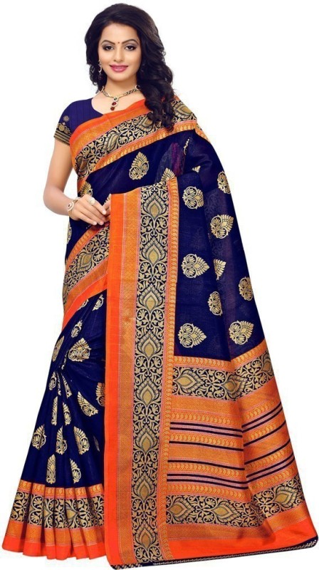 Printed Fashion Poly Silk Saree Price in India