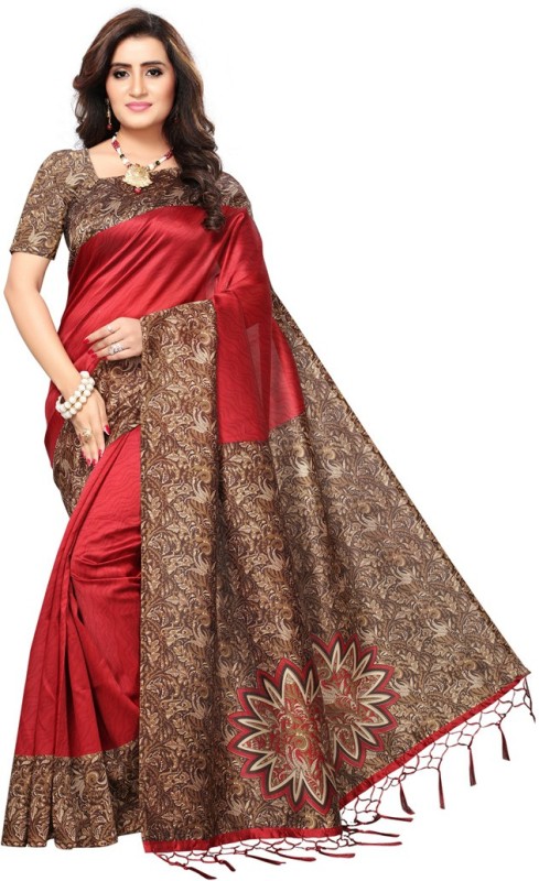 Self Design Fashion Poly Silk Saree Price in India