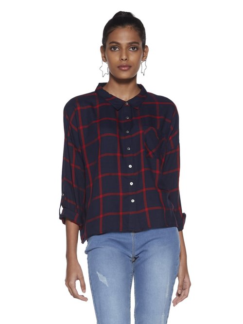 Nuon by Westside Navy Bethany Shirt Price in India