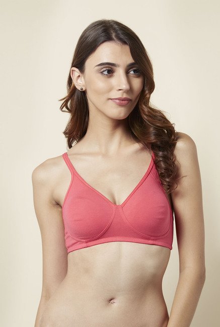 ExtraLife Coral Non Padded Bra Price in India