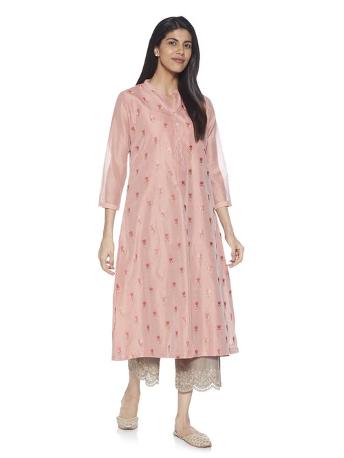 zuba by westside pink kurta