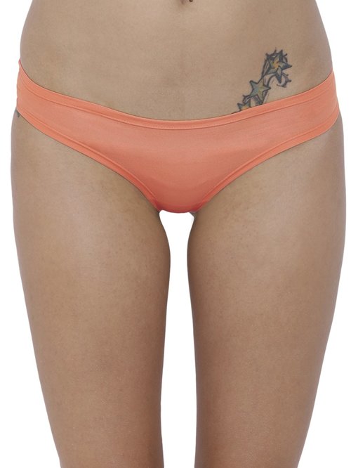 BASIICS by La Intimo Peach Bikini Panty Price in India