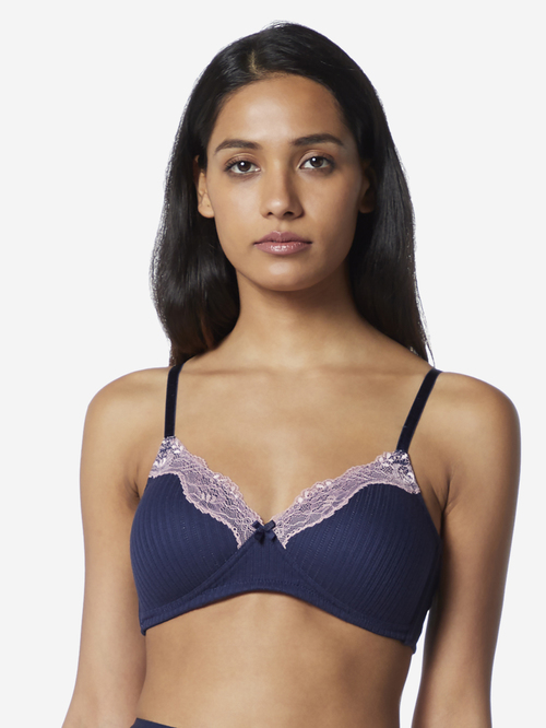 Wunderlove by Westside Black Underwired Lace Bra Price in India, Full  Specifications & Offers