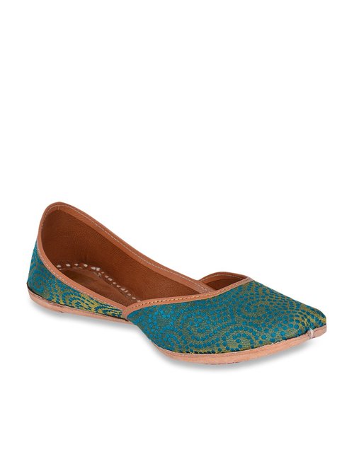 B&C Blue Ethnic Juttis Price in India