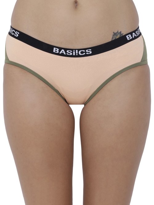 BASIICS by La Intimo Beige Hipster Panty Price in India