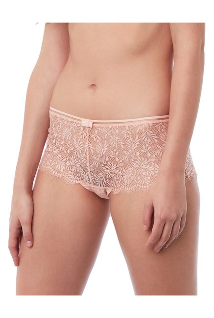 ETAM Paris Pink Lace Hipster Panty Price in India