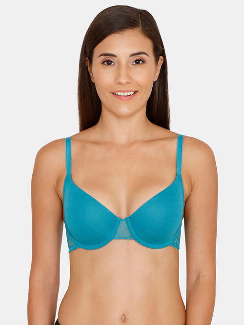 Zivame Biscay Bay Under Wired Padded T-Shirt Bra Price in India