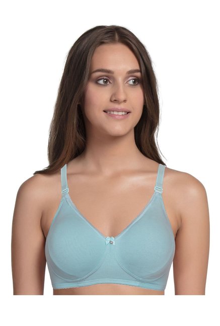 Enamor Blue Non Wired Padded T-Shirt Bra Price in India