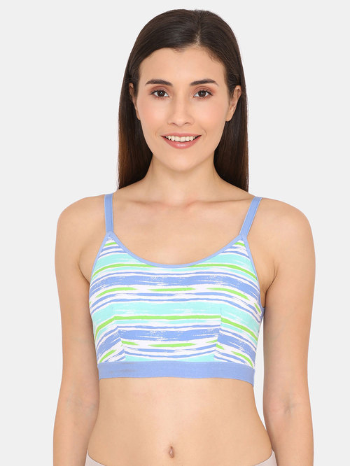 Zivame Multicolor Non Wired Non Padded Beginner's bra Price in India