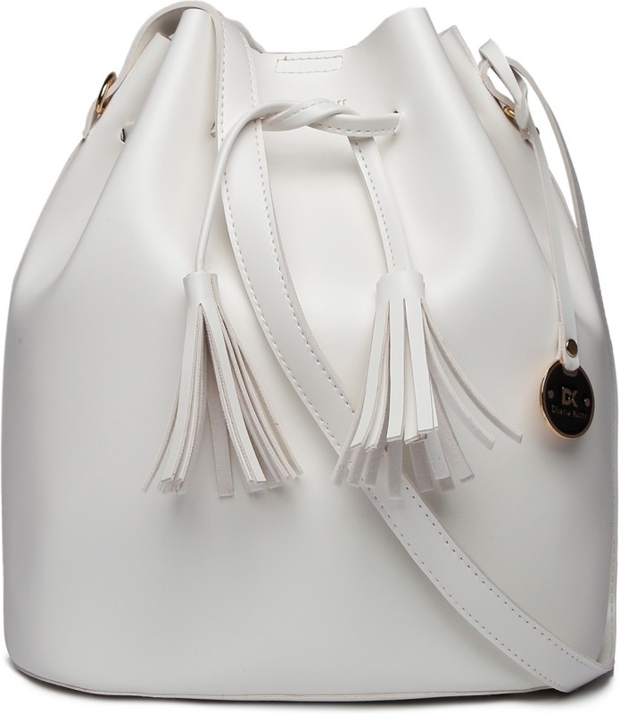 Women White Shoulder Bag Price in India