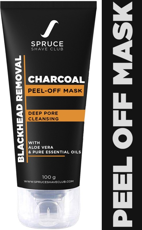 Spruce Shave Club Charcoal Peel Off Mask For Blackhead Removal Price in India