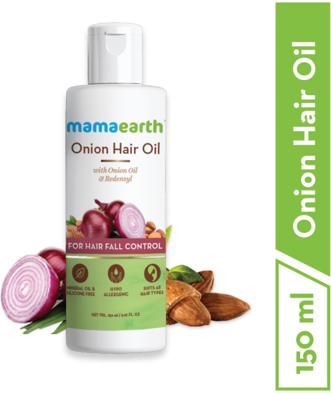 Mamaearth Onion Oil for Hair Regrowth & Hair Fall Control Hair Oil Price in India