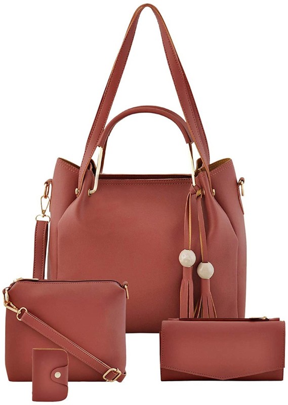 Women Maroon Hand-held Bag Price in India