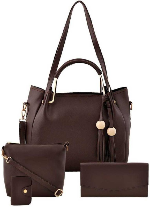 Women Brown Hand-held Bag Price in India