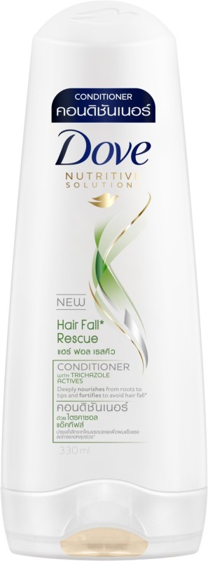 Dove Hair Fall Rescue Shampoo 650ml And Dove Rescue Conditioner 180 ml   LabhanshiMart