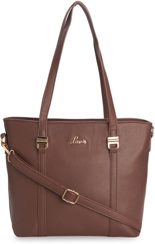 Women Brown Tote Price in India