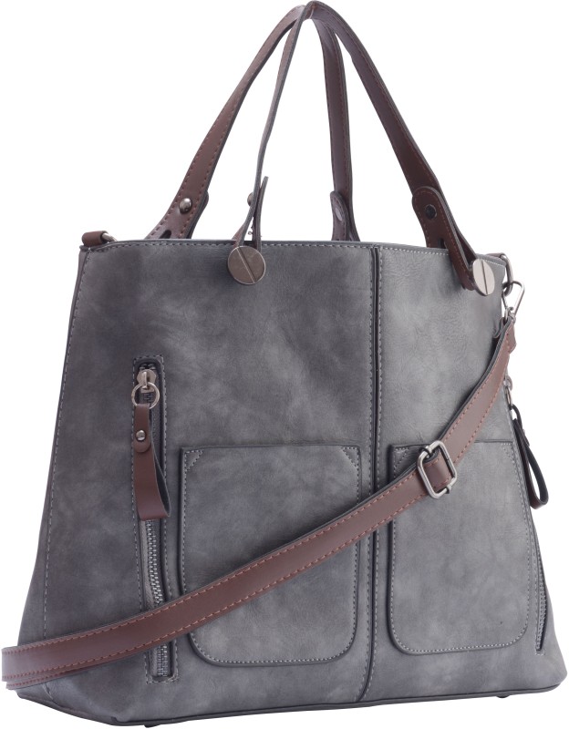 Women Grey Hand-held Bag Price in India