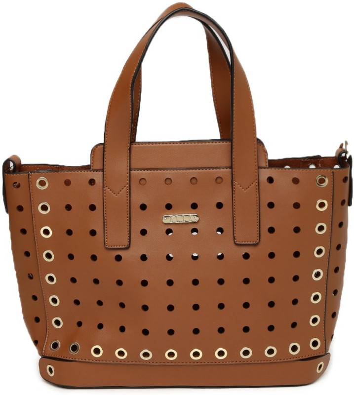 Women Brown Tote Price in India