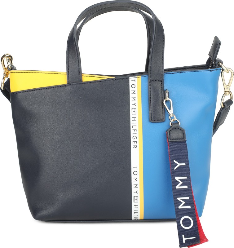 Yellow, Blue Women Sling Bag Price in India