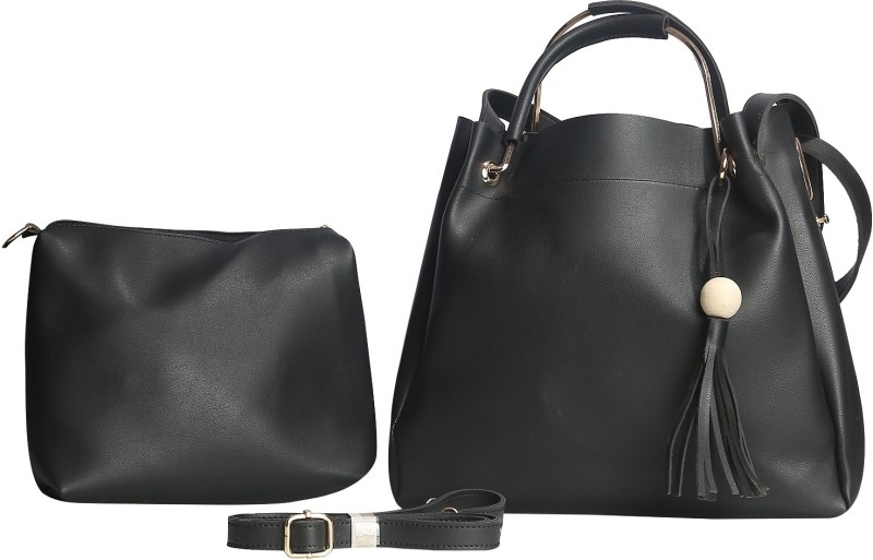 Women Black Tote Price in India