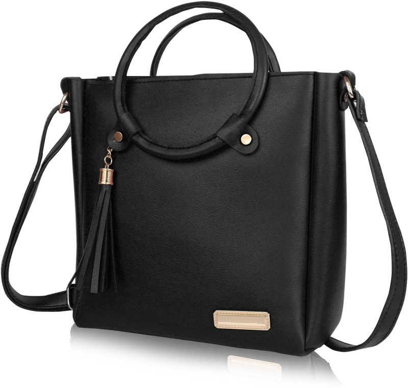 Black Women Sling Bag Price in India