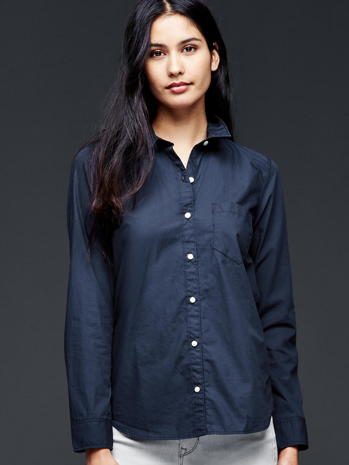 GAP Indigo Cotton Shirt Price in India