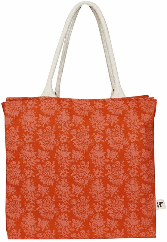 Women Orange Tote Price in India