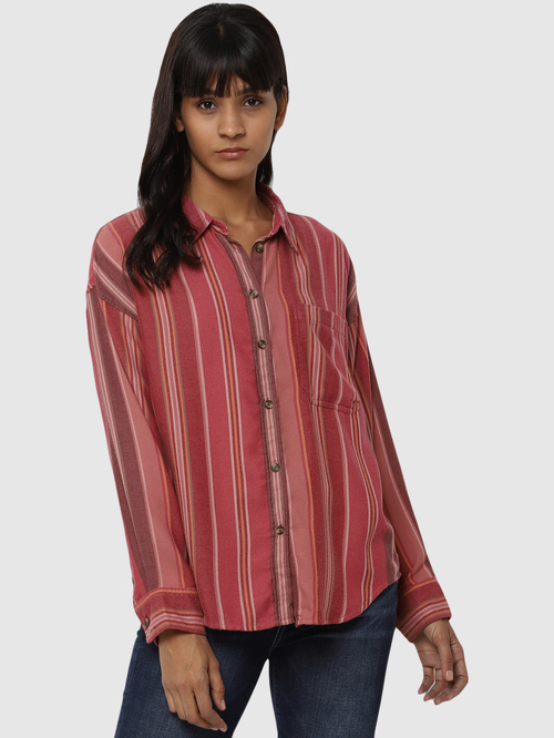 American Eagle Outfitters Red Shirts Price in India