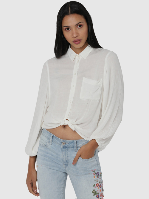 American Eagle Outfitters White Shirts Price in India