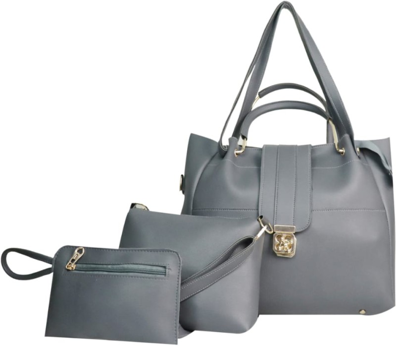 Women Grey Hand-held Bag Price in India