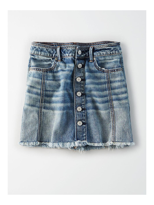 American Eagle Outfitters Blue Mini Skirt Price in India