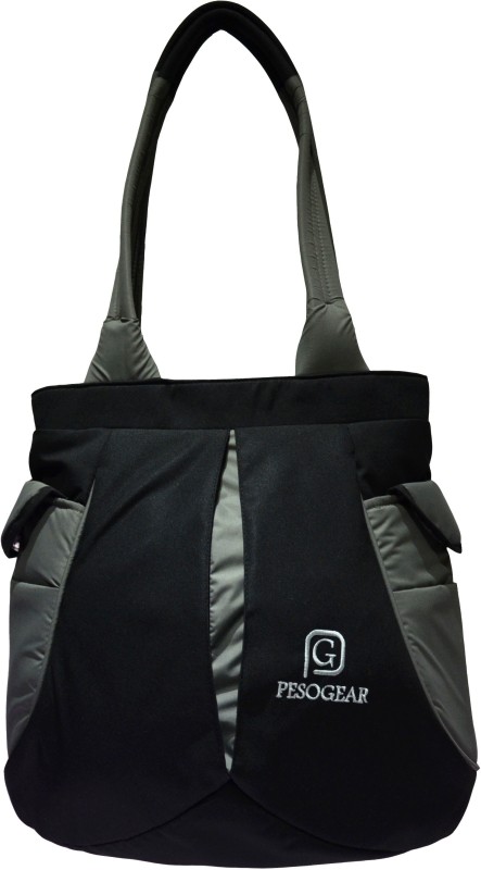 Women Black, Grey Tote Price in India