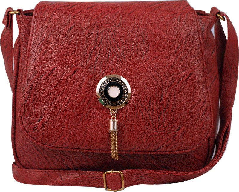 Women Maroon Shoulder Bag Price in India