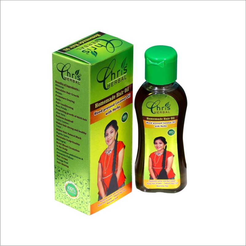 chris Herbal Home Made  Hair Oil Price in India