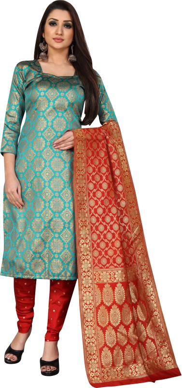 Anand Jacquard Woven Salwar Suit Material Price in India