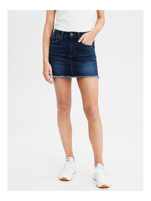 American Eagle Outfitters Blue Mini Skirt Price in India