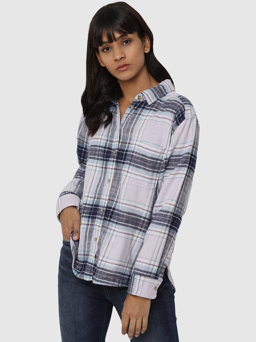 American Eagle Outfitters Purple Shirts Price in India