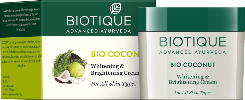 Biotique Bio Coconut Whitening & Brightening Cream Price in India