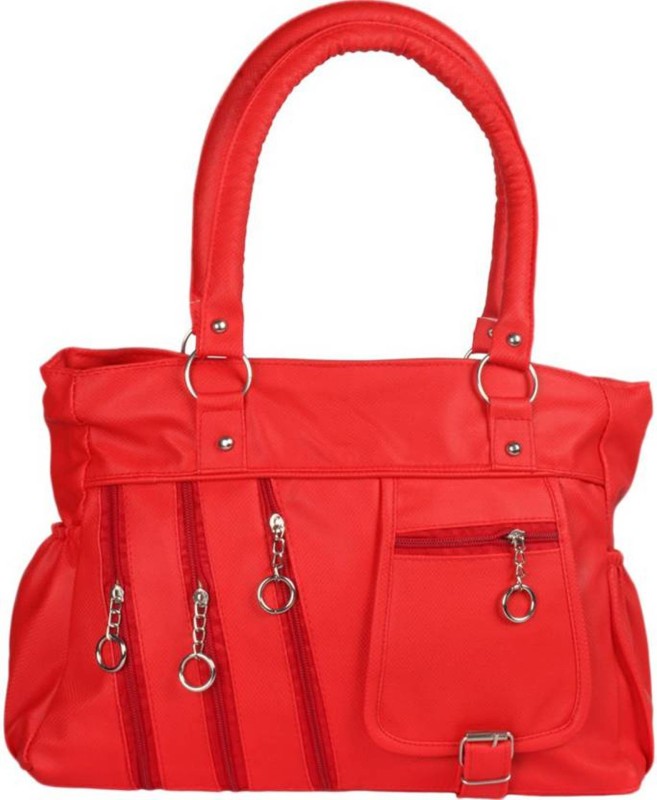 Women Red Hand-held Bag Price in India