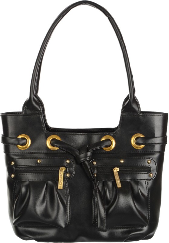 Women Black Shoulder Bag Price in India