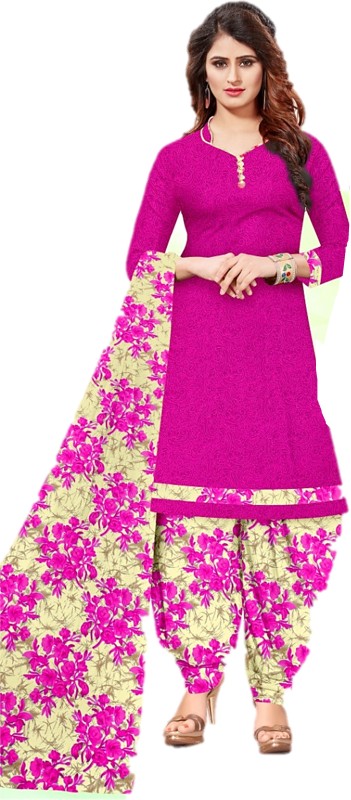 Design Willa Crepe Printed Salwar Suit Material Price in India