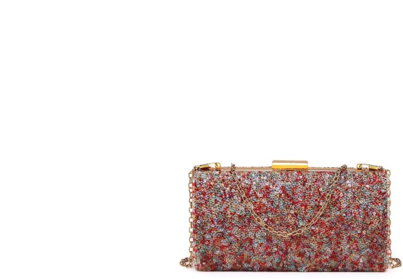 Party Multicolor  Clutch Price in India