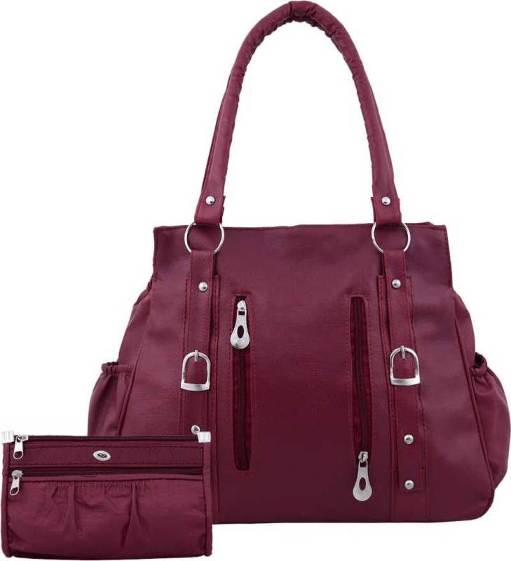 Women Maroon Shoulder Bag Price in India