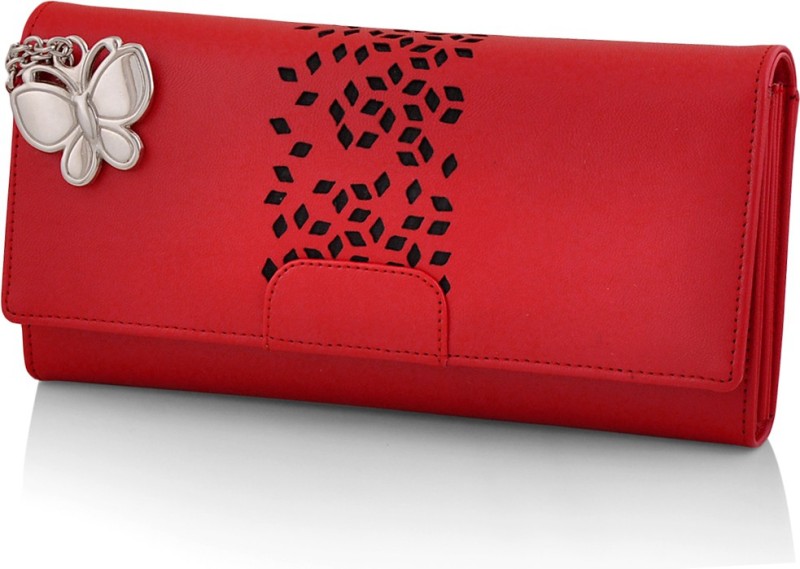 Casual Red  Clutch Price in India