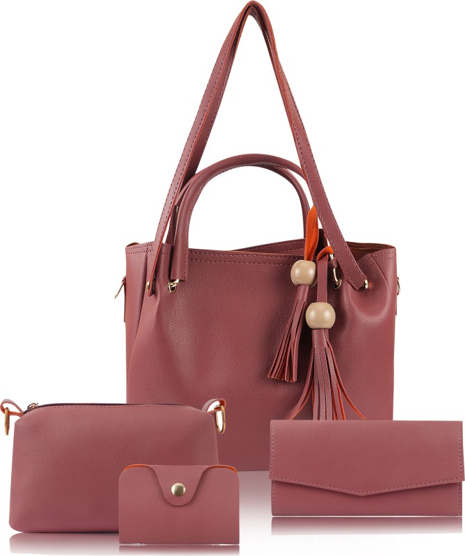 Women Pink Hand-held Bag Price in India