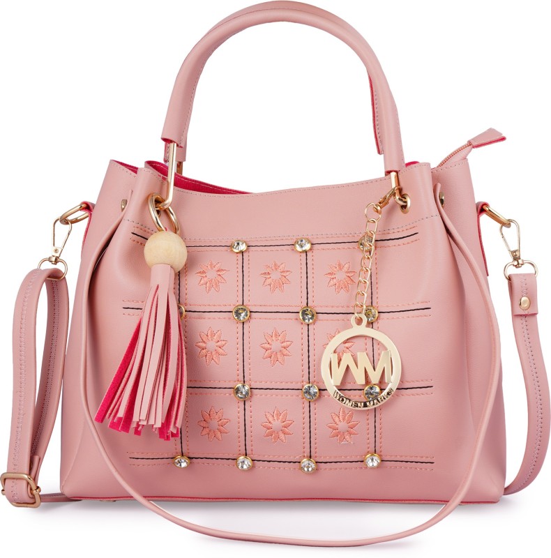 Women Pink Hand-held Bag Price in India