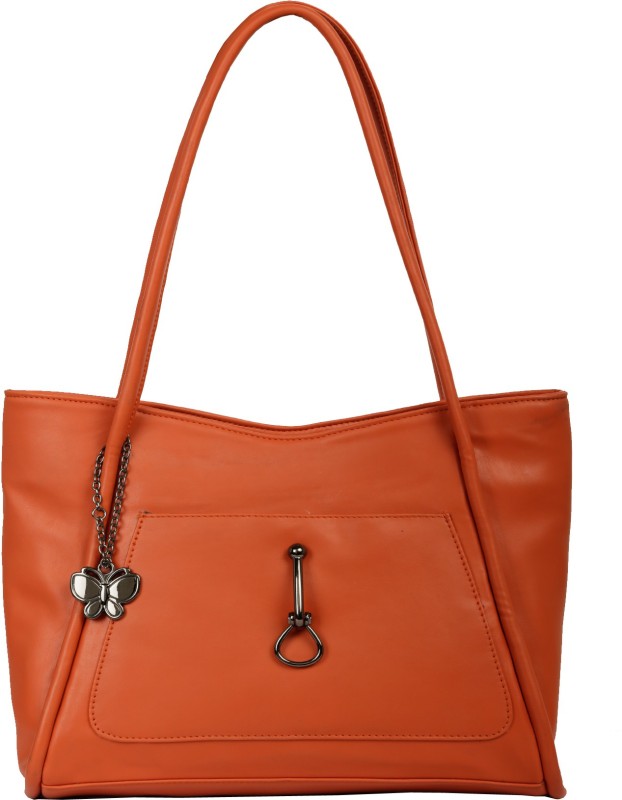 Women Orange Tote Price in India