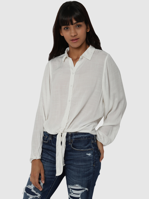 American Eagle Outfitters White Shirts Price in India