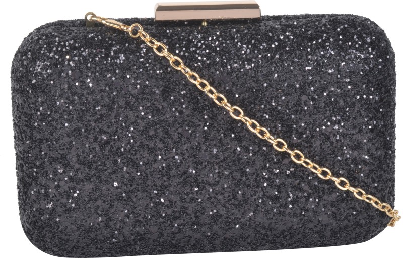 Party Black  Clutch Price in India