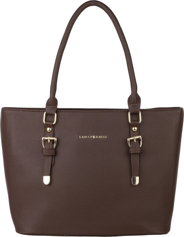 Women Brown Tote Price in India